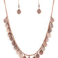 Dainty DISCovery - Copper - Paparazzi Necklace Image