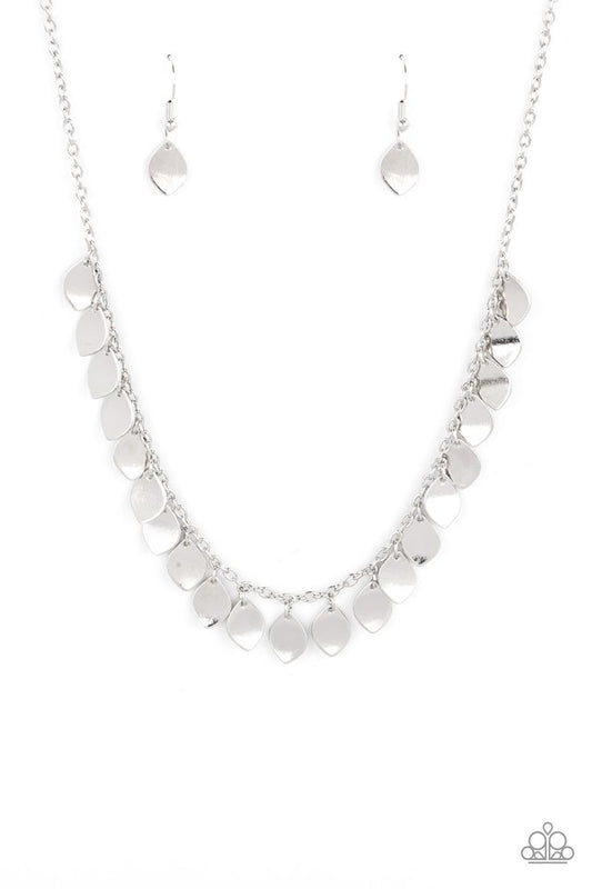 Dainty DISCovery - Silver - Paparazzi Necklace Image