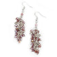 Celestial Chandeliers - Purple - Paparazzi Earring Image