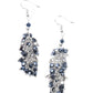 ​Celestial Chandeliers - Blue - Paparazzi Earring Image