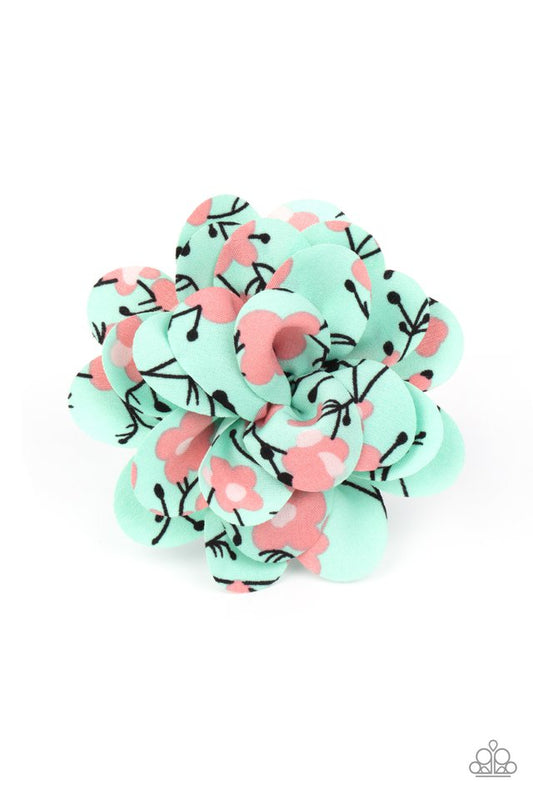 ​Springtime Eden - Green - Paparazzi Hair Accessories Image