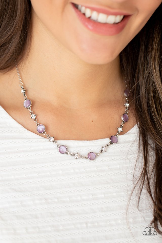 ​​Inner Illumination - Purple - Paparazzi Necklace Image