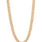 Urban Uppercut - Gold - Paparazzi Necklace Image