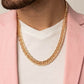Urban Uppercut - Gold - Paparazzi Necklace Image
