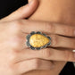 BADLANDS Romance - Yellow - Paparazzi Ring Image