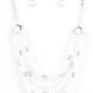 ​Best POSH-ible Taste - White - Paparazzi Necklace Image