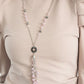 Tasseled Treasure - Pink - Paparazzi Necklace Image