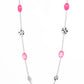 Glossy Glamorous - Pink - Paparazzi Necklace Image