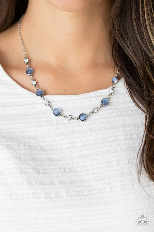 ​Inner Illumination - Blue - Paparazzi Necklace Image