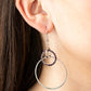 In An Orderly Fashion - Purple - Paparazzi Earring Image