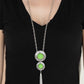 ​Abstract Artistry - Green - Paparazzi Necklace Image