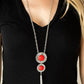 Abstract Artistry - Red - Paparazzi Necklace Image