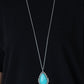 Western Fable - Blue - Paparazzi Necklace Image