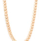 Knockout Champ - Gold - Paparazzi Necklace Image