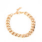 Knock, Knock, KNOCKOUT - Gold - Paparazzi Bracelet Image