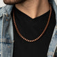 Combat Zone - Copper - Paparazzi Necklace Image