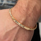 Keep Calm and Believe - Gold - Paparazzi Bracelet Image