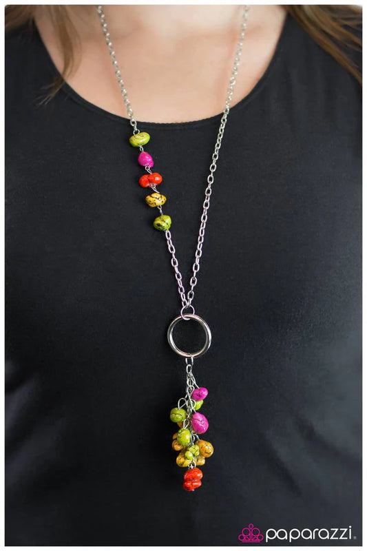 Paparazzi Necklace ~ Fruity Pebbles - Multi