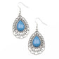 ​Dream STAYCATION - Blue - Paparazzi Earring Image