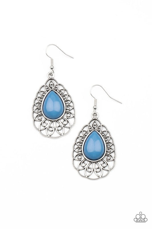 ​Dream STAYCATION - Blue - Paparazzi Earring Image