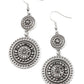 Bohemian Bedazzle - Silver - Paparazzi Earring Image