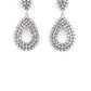 Pack In The Pizzazz - White - Paparazzi Earring Image