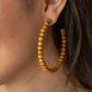 ​Should Have, Could Have, WOOD Have - Brown - Paparazzi Earring Image
