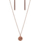 Hold On To Hope - Copper - Paparazzi Necklace Image