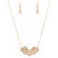 ​Deluxe Diadem - Gold - Paparazzi Necklace Image