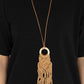 Crafty Couture - Brown - Paparazzi Necklace Image