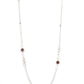 ​Teasingly Trendy - Brown - Paparazzi Necklace Image