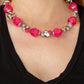 Vidi Vici VACATION - Pink - Paparazzi Necklace Image