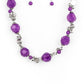 ​Vidi Vici VACATION - Purple - Paparazzi Necklace Image