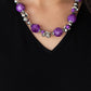 ​Vidi Vici VACATION - Purple - Paparazzi Necklace Image