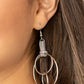 ​Fearless Fusion - Silver - Paparazzi Earring Image