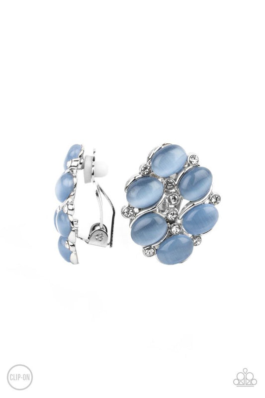 Row, Row, Row Your YACHT - Blue - Paparazzi Earring Image