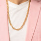 Extra Entrepreneur - Gold - Paparazzi Necklace Image