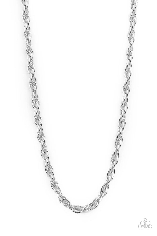 Extra Entrepreneur - Silver - Paparazzi Necklace Image