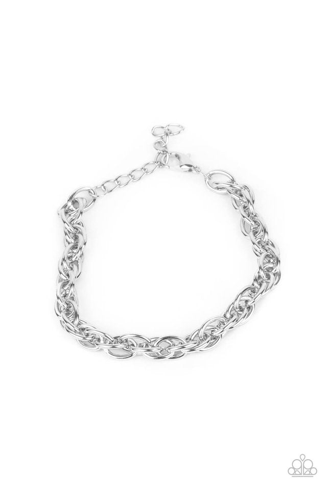 Executive Exclusive - Silver - Paparazzi Bracelet Image