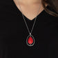 ​Here Today, PATAGONIA Tomorrow - Red - Paparazzi Necklace Image