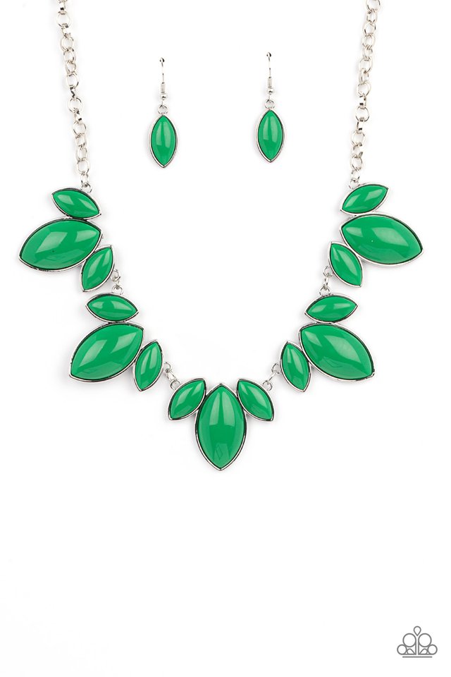 Viva La Vacation - Green - Paparazzi Necklace Image