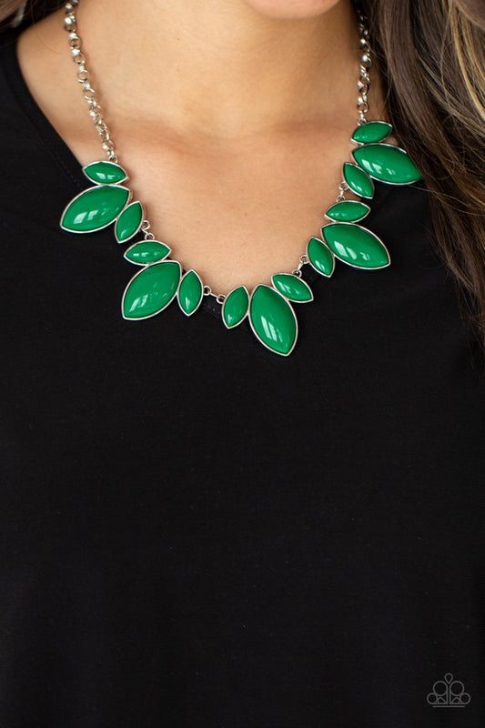 Viva La Vacation - Green - Paparazzi Necklace Image