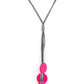 Tidal Tassels - Pink - Paparazzi Necklace Image