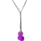 Tidal Tassels - Purple - Paparazzi Necklace Image