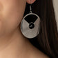 ​Record-Breaking Brilliance - Black - Paparazzi Earring Image