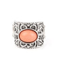 Bubbly Bonanza - Orange - Paparazzi Ring Image