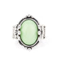 Springtime Splendor - Green - Paparazzi Ring Image