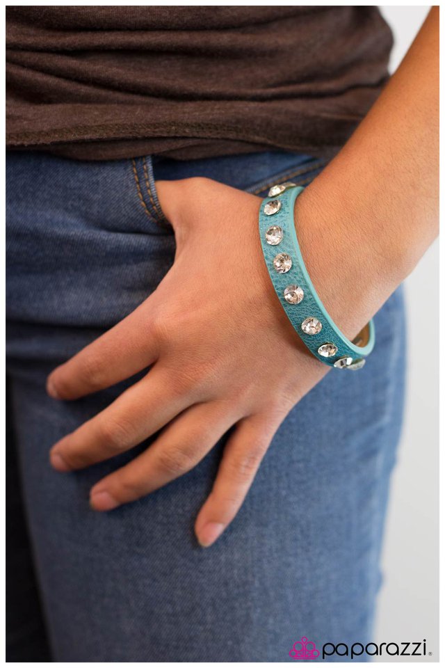 Pulsera Paparazzi ~ Un asunto para recordar - Azul