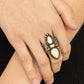 ​In a BADLANDS Mood - Brass - Paparazzi Ring Image