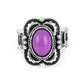 ​Vivaciously Vibrant - Purple - Paparazzi Ring Image